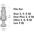 Miniatyrbillede 4 af 5: Flydeventilpakning til Instant Pot Reservedele med 6 Tætninger, Passer til Duo 3, 5, 6 Qt, Duo Plus 3, 6 Qt, Ult
