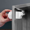 Pikkukuva 1 / 5: Magneettiset lapsiturvallisuuskaapit lukot [4 lukkoa 1 avain] Lapsille ja