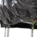 Miniatyrbillede 2 af 5: Trampolin Cover Tarp Regn Vind Have Støv, Sort 1.83m