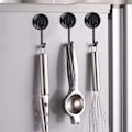 Pikkukuva 5 / 5: Voimakkaat magneettiset koukut 14kg 20D mustat jääkaappimagneettiset koukut