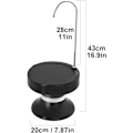 Miniatyrbillede 2 af 5: 1 stk (Sort) Bordvanddispenser, Intelligent Vandpumpe