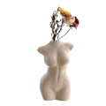 Miniatyrbillede 1 af 2: 1 Stk Kropsvase, Boho Vaser til Blomster, Kropsblomstervase, Chic