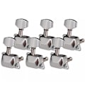 Miniatyrbilde 2 av 5: 6r Semiclosed Gitar Tuning Peg Keys Tuners Machine Head Elektrisk