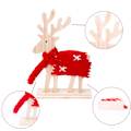 Miniatyrbillede 1 af 3: Julepynt Uldfilt Hjorte Ornament Bordpynt