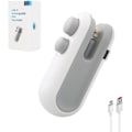 Miniatyrbilde 1 av 5: Miniposeforsegler, USB-C ladbare poseforsegler, 2 i 1 poseforsegler med kutter og magnet, Mini poseforsegler