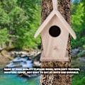 Miniatyrbillede 4 af 5: 2 Træfuglehuse, Fugleredehus, Træhængende