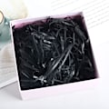 Pikkukuva 5 / 5: 100 Grammaa Revitystä Paperia (Musta), Revitystä Kraft Raffia Paperia Täyte