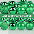 Miniatyrbillede 3 af 5: 36 stk. Julekugler Julepynt Assorteret Hængende Ornament