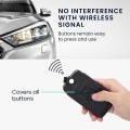 Miniatyrbillede 2 af 5: Bilskalskal Kompatibel med Renault 4-knaps Smart Key (Kun