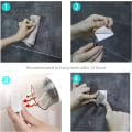 Miniatyrbillede 4 af 5: Razorholder Multifunktionelle Væghængere, Badeværelses Razorholder