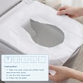 Miniatyrbild 2 av 5: Engångstoalettsitsöverdrag, 20-pack, individuellt förpackade