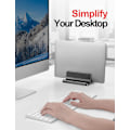 Miniatyrbillede 3 af 5: 1 stk. Vertikal Laptop Stativ 3 i 1 Justerbar Pladsbesparende