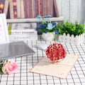 Miniatyrbild 5 av 5: 1 st. Bröllopsdagskort, 3D-kort, Pop Up-kort, 3D