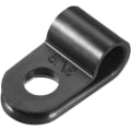 Miniatyrbillede 4 af 5: sourcing map 200 stk R-type nylon kabelclips til ledningsstyring