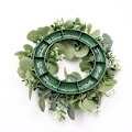 Miniatyrbillede 2 af 5: 25cm Kunstig Eucalyptus Krans Sommerkrans Kunstig