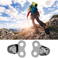 Miniatyrbilde 4 av 5: 2 Par Alloy Skohekter med Nitter for Vandresko