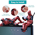 Miniatyrbild 3 av 5: 3 st Deadpool Biltillbehör, Biltillbehör Inredning, Bilprydnader Anime Actionfigur Klassikerfigurer