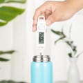 Miniatyrbillede 3 af 5: En sort termos 500ml, rustfrit stål 304, ultralet