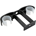 Pikkukuva 5 / 5: 4 kpl säädettävät verhokiskon kiinnikkeet - 14 x 8,2 cm - Seinä