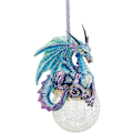 Miniatyrbillede 1 af 5: Design Frost The Gothic Dragon - Julepynt 3 Tommer Bred, 3 Tommer Dyb, 5 Tommer Høj