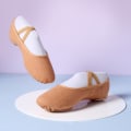 Miniatyrbillede 1 af 4: Ballet Sko til Kvinder Piger 24cm, Dansesko til Kvinder, Canvas