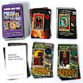 Miniatyrbillede 2 af 5: 1 Den mest populære tarot-forgyldningsproces, høj kvalitet jernboks