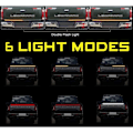 Miniatyrbillede 5 af 5: 120cm Triple Row LED Baglygtebjælke 432LED Hvid/Rød/Rav Vandafvisende LED Lysbjælke til Bil Lastbil SUV Baglygte Blinklys Bremslys Parkeringslys