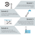 Miniatyrbillede 4 af 5: 2 stk Vandfilter til Melitta/Krups Claris F088 F088 01/Siemens