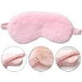 Miniatyrbild 3 av 5: 4 st Plush Ögonmask Mjuk Fluffig Plush Ögonmask Sovmask Justerbar för Barn Vuxna Kvinnor