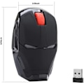 Miniatyrbillede 2 af 5: Trådløs Gaming Mus, Ergonomisk, 2.4G, Bærbar, til Computer, Lydløs Klik med USB Modtager
