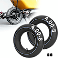 Miniatyrbild 1 av 5: 4-pack 4.80/4.00-8\" Heavy Duty Inner Tubes för Minibike, Gokart, Gräsklippare, Handkärror, Skottkärror och Vagnar i Isobutylen-isopren-gummi