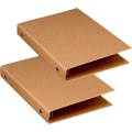 Pikkukuva 1 / 4: A5 Kraft-paperikansio A5 pyöreä kansio, jota voi täydentää A5