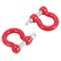 Miniatyrbilde 2 av 5: 8 stk. Metall Front Rear Bumper Trailer Hook Tow Shackle Rescue Hook Kompatibel Med 1/10 Rc Rock Crawler Bil Trax