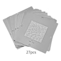 Miniatyrbild 1 av 5: 10/27 st Bga Reballing Stencil Kit  Cpu Tennplantering Lödningsnät 90x90mm