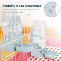 Miniatyrbild 5 av 5: 500ml Kaninvattenbehållare Hängande Vattenfontän Automatisk