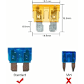 Miniatyrbillede 5 af 5: 12-vejs sikringsboks med LED - Inkluderer 10 sikringer og terminaler