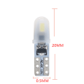 Pikkukuva 2 / 2: 10 kpl T5 LED-autolamput, korkea kirkkaus, ei polariteettia