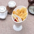 Miniatyrbillede 4 af 5: Kartoffel Fritter Kopholder, Regerly 2 stk. Plastik Bærbar 2 i 1