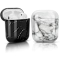 Miniatyrbild 1 av 5: Skyddande Fodral Kompatibelt med AirPods 1&2, [Hård PC] [2-pack]