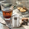 Miniatyrbillede 5 af 5: 1 stk. (Sølv) Te-infuser, Te-si, Fint Masket Te-filter