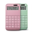 Miniatyrbillede 2 af 5: Grøn Desktop Lommeregner Standard Funktion, 12 Cifre Stor LCD