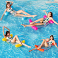 Miniatyrbillede 5 af 5: Vand Sjov Lounger, Flydende Seng (Pink), Swimmingpool, Strand