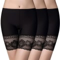 Miniatyrbillede 1 af 5: Dame Shorts Elastisk Blonder Sikkerhed Bukser Ride Shorts