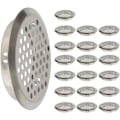 Miniatyrbillede 1 af 5: 20 stk. 53mm Ventilationsgitter RUSTFRIT STÅL Rundt Net
