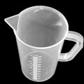Miniatyrbilde 3 av 5: 1 l plastmålebeger med håndtak - 1000 ml måling