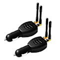 Miniatyrbillede 1 af 5: Gps-signal og kamerafinder med dobbeltantenne - 2 stk.
