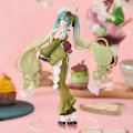 Miniatyrbillede 1 af 2: Hatsune Miku: Matcha Parfait Sweet Sweets Series Figur, Multicolor