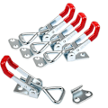 Miniatyrbillede 3 af 5: 5 stk. Heavy Duty Jern Justerbar Snap Lock Klemme Sag Snap Klemme