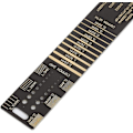 Miniatyrbillede 2 af 5: 10 tommer 25 cm elektronisk ingeniør multifunktion trykt kredsløb PCB lineal ingeniør lineal multifunktion lineal