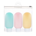 Miniatyrbillede 1 af 4: 4 stk. tomme rejseflasker, vandtætte rejseflasker, 60ml